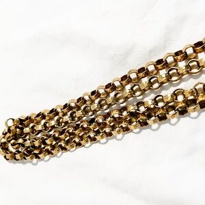 gold link chain